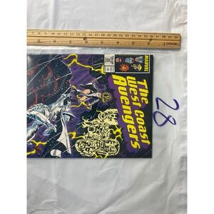 The West‎ Coast Avengers Comic Book Issue 23 Marvel Comics 1988